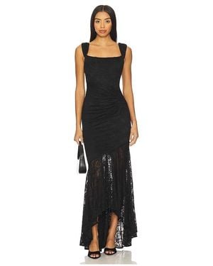 MORE TO COME Micah Corset Dress - Black