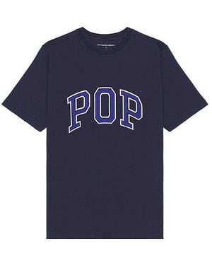 Pop Trading Co. Arch Tシャツ - ブルー