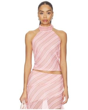 Bella Venice Top Bikini Piper En Color Rosado Talla (También En S, M)