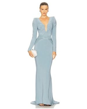 Zhivago Bloom Gown - Blue