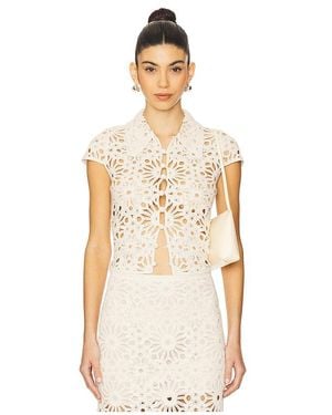 L'academie 'Academie By Marianna Shay Top - Natural