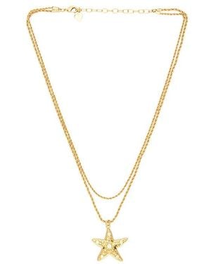 Frasier Sterling Sea Star Necklace - Metallic