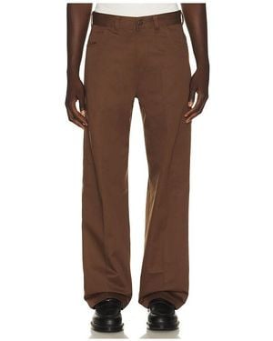 Dickies Loose Straight Twill Pant - Brown