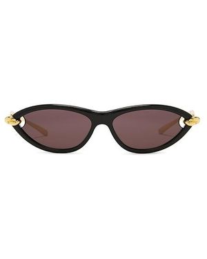 Bottega Veneta New Knot Sunglasses - Black