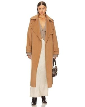 Lamarque Margaret Trench Coat - Natural