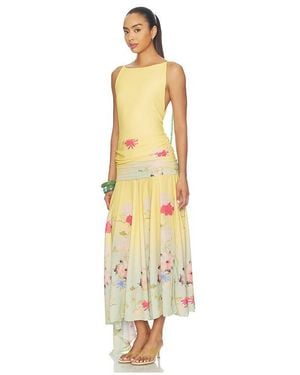 Mirae Iris Dress - Metallic