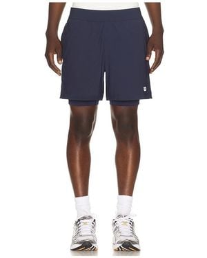 Wilson Shorts Set Point - Blau