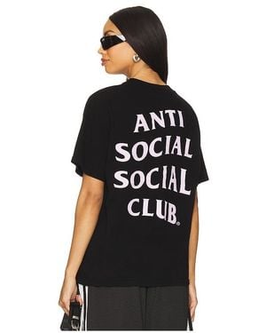 ANTI SOCIAL SOCIAL CLUB Mind Game Weathered Tee - Black