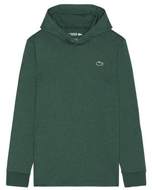 Lacoste Sport Ultra-Dry Stretch Hoodie - グリーン