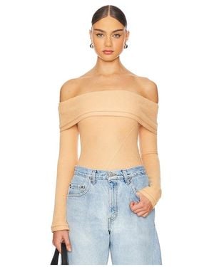 Free People Autumn Cozy ボディスーツ - ブルー