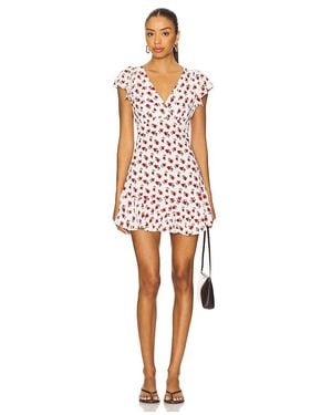 Faithfull the Brand Alba Mini Dress - White