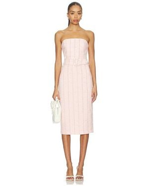 Amanda Uprichard Fae Midi Dress - White