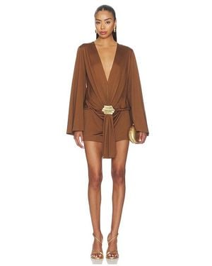 Alexis Syros Dress - Brown