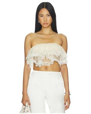 Free People X Revolve Sweet Sugar Tube Top - White