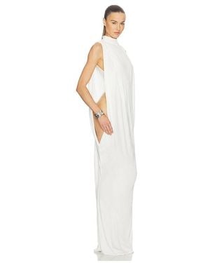 Helsa Katerina Jersey Gown - White