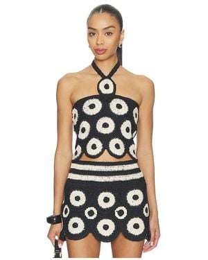 Simon Miller Atlas Crochet Top - White