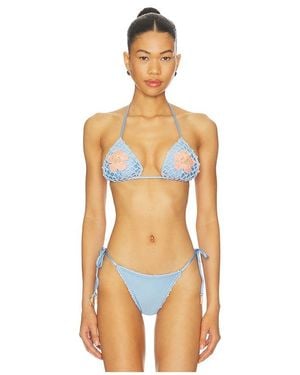 CAPITTANA Missy Flowers Top - Orange