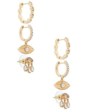 BaubleBar Boucles D'Oreilles Good Intentions En - Blanc