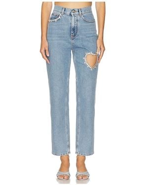 Area Jeans Crystal Heart - Blau
