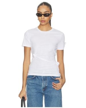 Helmut Lang Camiseta Knot Baby T-Shirt En Color Blanco Talla (También En Xs, S)