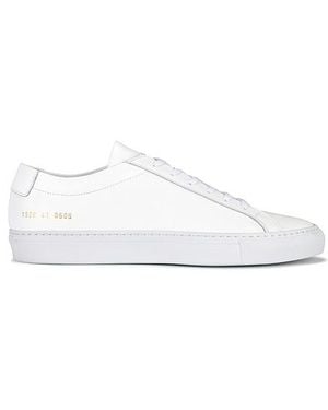 Common Projects NIEDRIG ORIGINAL LEATHER ACHILLES - Weiß
