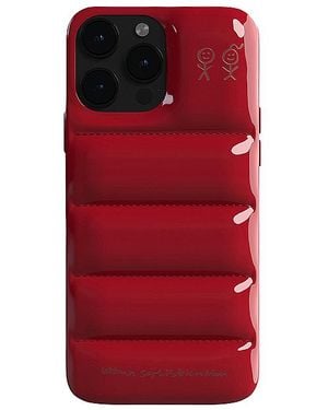 Urban Sophistication Iphone 15 Pro Glazed Puffer Case - Red