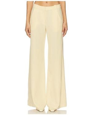 Amanda Uprichard Saddler Trousers - Natural