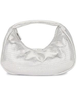 St. Agni Perforated Mini Bon Bon Bag - White