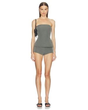 superdown Daija Short Set - Gray