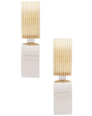 DEMARSON Everly Earrings - White