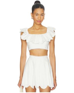 AZULU Oberteil Nela - Weiß