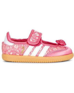 adidas Originals Toddler Disney Princess Samba Jane Flat - Pink