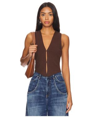 Lovers + Friends Margie Vest - Blue