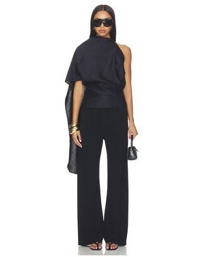 Rohe Draped Open Back Top - Blue