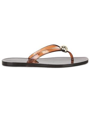 Loeffler Randall Jovie Jelly Flip Flop - White