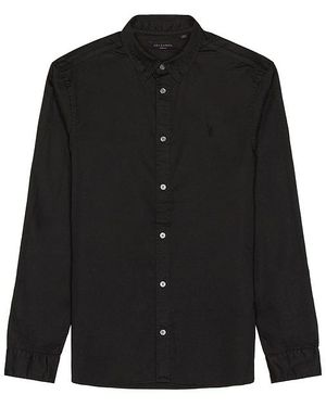 AllSaints Knopfverschluss Hawthorne - Schwarz