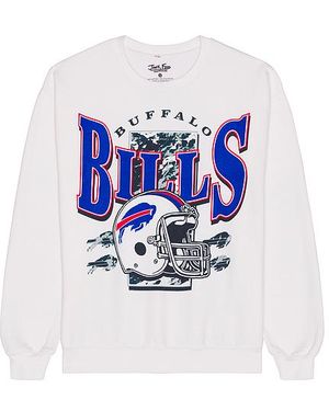 Junk Food Bills Conversion Crew Fleece Sweatshirt - Blue