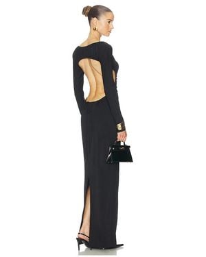 Helsa The Linear Suiting Dress in Natural | Lyst UK