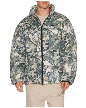 Legends Alpine Puffer Jacket - Grey