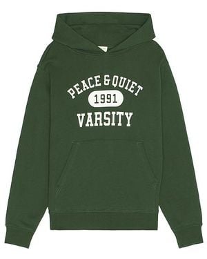 Museum of Peace & Quiet Varsity Hoodie - Green