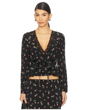 RIXO London Charis Top - Black