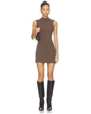 ALL THE WAYS Ensemble Jupe Ileen En. Taille Also En Xs, Xxs, S, M, Xl - Marron