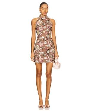 SAU LEE Minivestido Glory En Color Rosado Talla (También En 2, 4, 6, 8, 10, 12) - Blanco