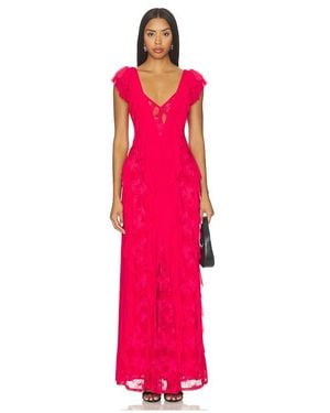 AFRM Vestido Trista En Color Rojo Talla (También En L, M, S, Xl, Xs, Xxl, Xxs) - Rosa