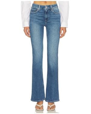 PAIGE High Rise Laurel Canyon Bootcut Jeans - Blue
