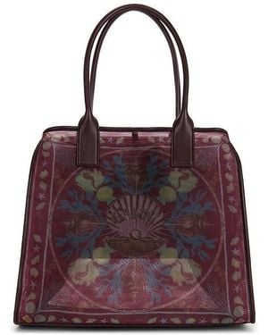 Ganni Mesh Shopper Resort - Purple