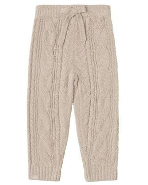 Barefoot Dreams Ccl Toddler Cable Pant - Natural