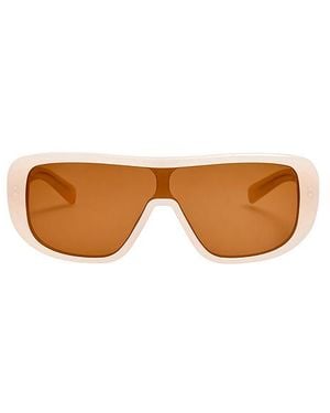 Jacquemus Shield Sunglasses - White