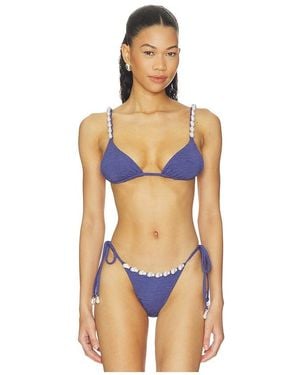 La Porte Luxe Kendall Bikini Top - Orange