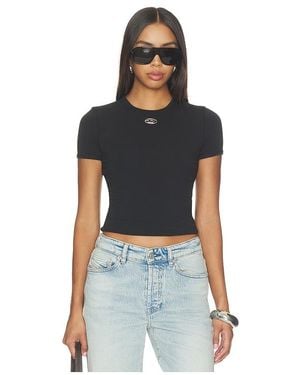 DIESEL Shirt Uncutie - Schwarz